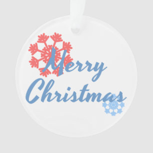 Frohe Weihnachten Ornament