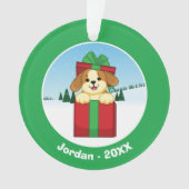 Frohe Weihnachten! Ornament (Vorderseite)