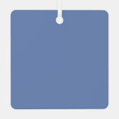 Frohe Weihnachten Ornament Aus Metall (Rückseite)