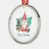 frohe Weihnachten Ornament Aus Metall (Links)