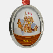 Frohe Weihnachten Ornament Aus Metall (Rechts)
