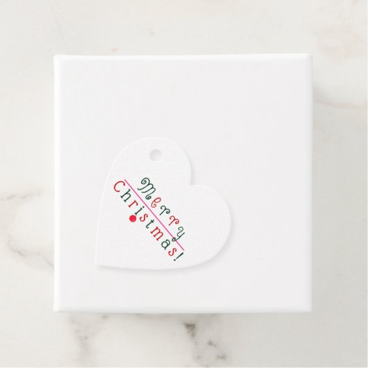 Frohe Weihnachten, Ornament Festivals Rot Grün Ros Geschenkanhänger (Beispiel)