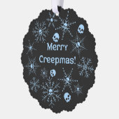 Frohe Weihnachten! Ornament Karte (Links)