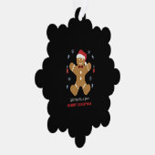 frohe Weihnachten Ornament Karte (Rechts)