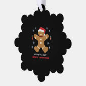 frohe Weihnachten Ornament Karte (Linke Ecke)