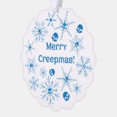 Frohe Weihnachten! Ornament Karte (Links)