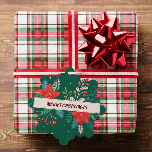 Frohe Weihnachten Ornament Karte (Insitu (Geschenk))