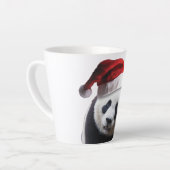 Frohe Weihnachten Panda Bear Milchtasse (Linke Ecke)
