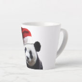 Frohe Weihnachten Panda Bear Milchtasse (Rechte Ecke)