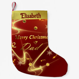 Frohe Weihnachten Papa Strumpf Kleiner Weihnachtsstrumpf