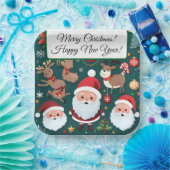 Frohe Weihnachten Papier Teller (Party)