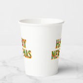 Frohe Weihnachten Papiertassen Pappbecher (Links)