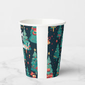 Frohe Weihnachten Pappbecher (Links)