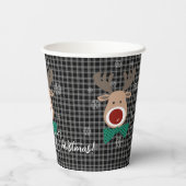 Frohe Weihnachten! Pappbecher (Rückseite)