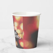 Frohe Weihnachten Pappbecher (Links)