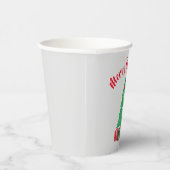 Frohe Weihnachten Pappbecher (Rechts)