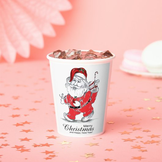 Frohe Weihnachten Pappbecher