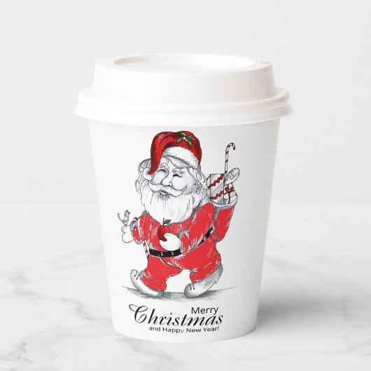 Frohe Weihnachten Pappbecher