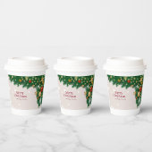 Frohe Weihnachten Pappbecher