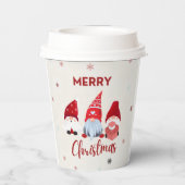Frohe Weihnachten Pappbecher (Rückseite)