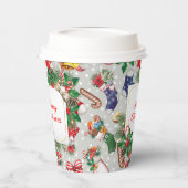 Frohe Weihnachten Pappbecher (Links)