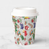 Frohe Weihnachten Pappbecher (Rechts)