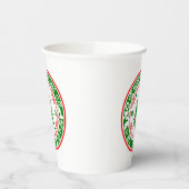 Frohe Weihnachten Pappbecher (Links)