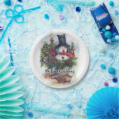 Frohe Weihnachten Pappteller (Party)