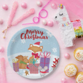 Frohe Weihnachten Pappteller (Party)