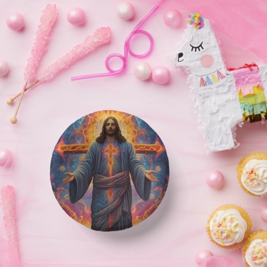 Frohe Weihnachten Pappteller (Party)