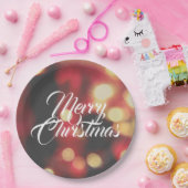 Frohe Weihnachten Pappteller (Party)