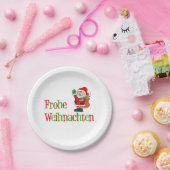 Frohe Weihnachten Pappteller (Party)