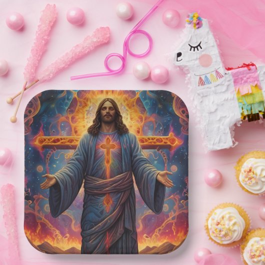 Frohe Weihnachten Pappteller (Party)