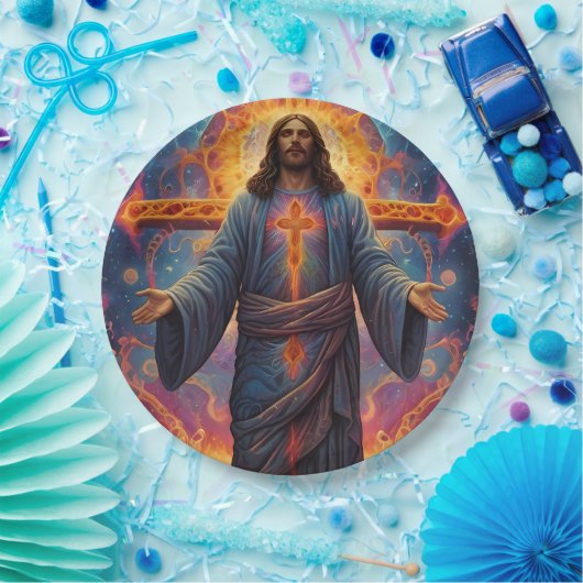 Frohe Weihnachten Pappteller (Party)