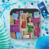 Frohe Weihnachten. Pappteller (Party)