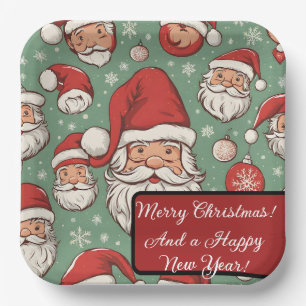 Frohe Weihnachten! Pappteller