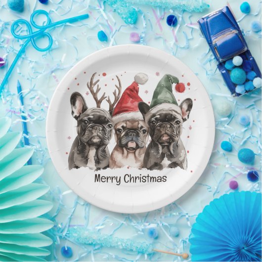 Frohe Weihnachten Pappteller (Party)