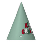 Frohe Weihnachten Partyhütchen (Links)