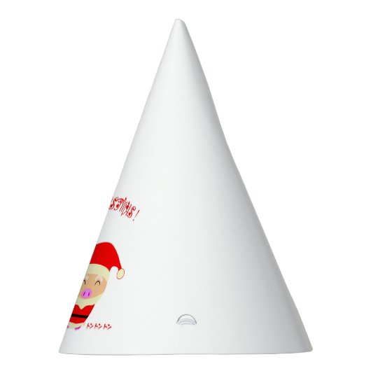 Frohe Weihnachten Partyhütchen (Rechts)