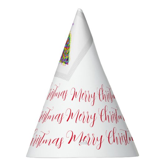 Frohe Weihnachten Partyhütchen (Rechts)