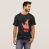 Frohe Weihnachten Patrick Star T-Shirt (Vorne ganz)