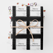 Frohe Weihnachten Pelican Wrapping Paper Sheets Geschenkpapier Set (Beispiel)
