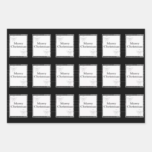 Frohe Weihnachten Pelican Wrapping Paper Sheets Geschenkpapier Set (Vorderseite)