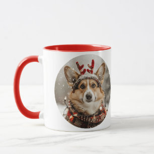 Frohe Weihnachten Pembroke Welsh Corgi Hund Tasse