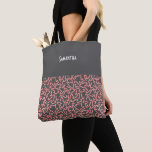 Frohe Weihnachten Peppermint Candy Canes Schnee Na Tasche