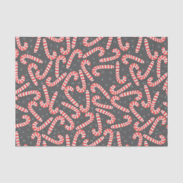 Frohe Weihnachten Peppermint Candy Canes Snowflake Seidenpapier