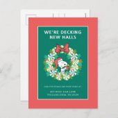 Frohe Weihnachten Peppermint Holiday Wreath (Vorne/Hinten)