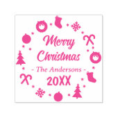 Frohe Weihnachten Permastempel (Design)