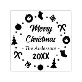 Frohe Weihnachten Permastempel (Design)