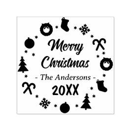 Frohe Weihnachten Permastempel